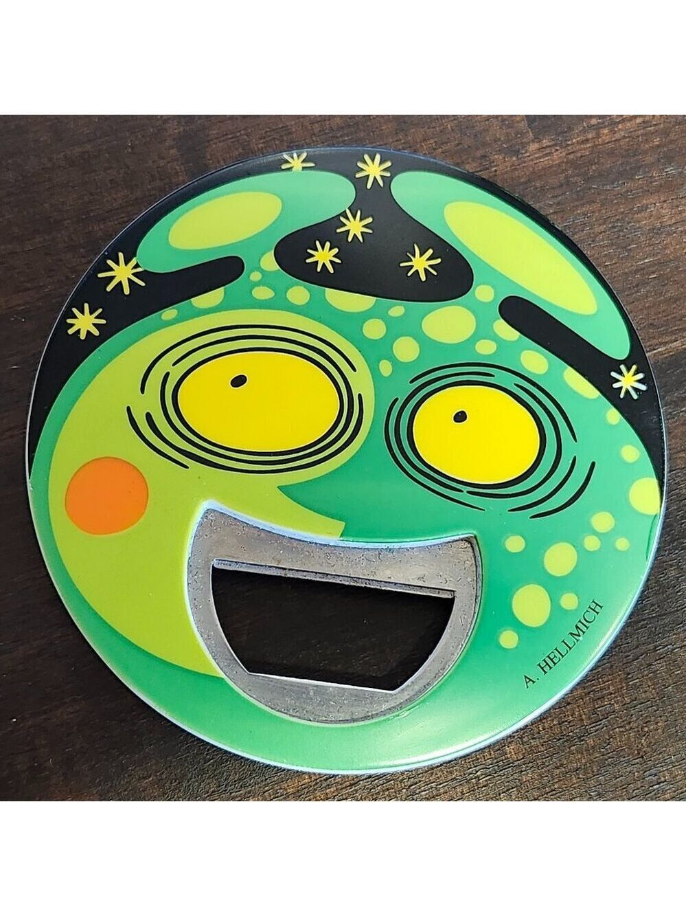 Ritzenhoff 'Faces' A. Hellmich Bottle Opener Beer Romeo & Juliet Opener Anke Hel